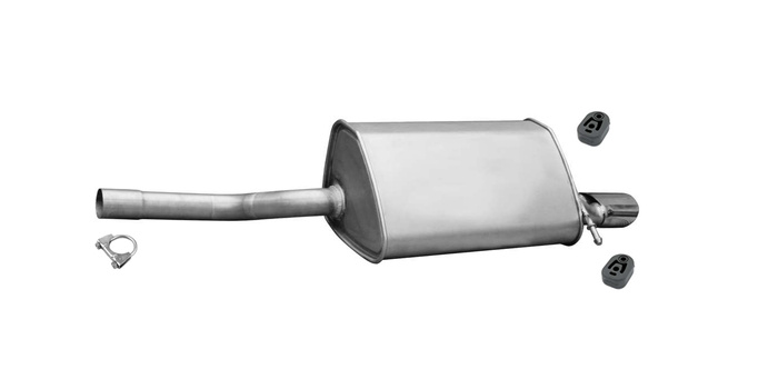 Endschalldämpfer für MERCEDES CLK 200 C209 A209 1.8 163/170/184PS Auspuff
