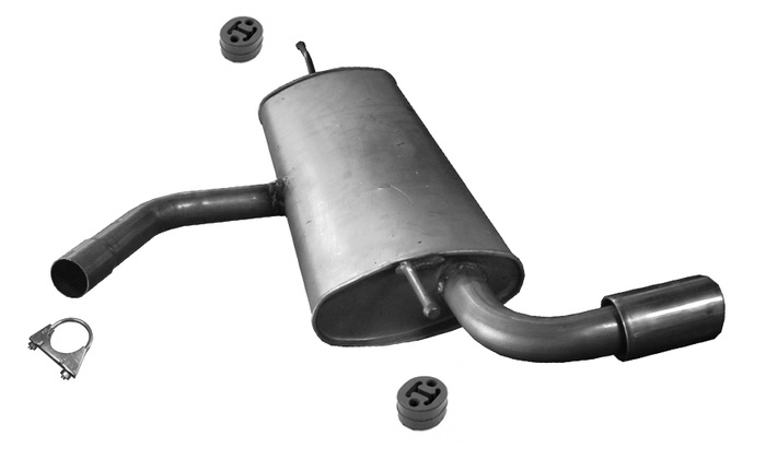 Endschalldämpfer für VW GOLF VII 1.0 1.2 TSI auch Sportsvan Auspuff