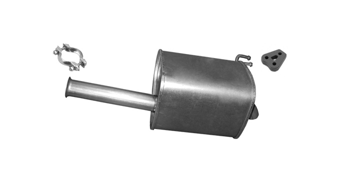 Endschalldämpfer für HYUNDAI i10 (PA) 1.1 1.2 Auspuff Endtopf