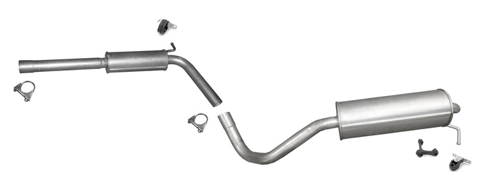 Auspuff für SEAT IBIZA IV SKODA FABIA III 1.2 TSI 2014-2021 Auspuffanlage