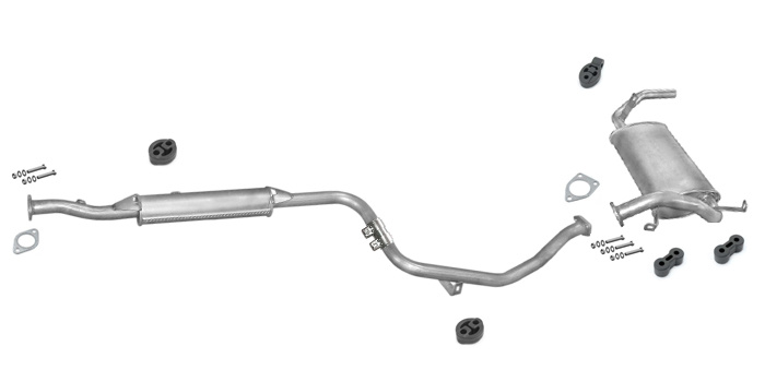 Auspuff MITSUBISHI COLT V 1.3 12V 1995-2000 Auspuffanlage