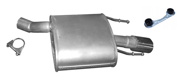 Endschalldämpfer für OPEL INSIGNIA A CHEVROLET MALIBU  2.0 CDTi Auspuff Endtopf