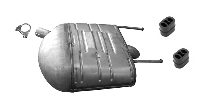 Endschalldämpfer für Opel Insignia A 1.6 1.8 bis 2017 Auspuff Endtopf