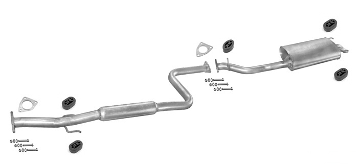 Auspuff ROVER 600 (RH) 620 SDI Auspuffanlage
