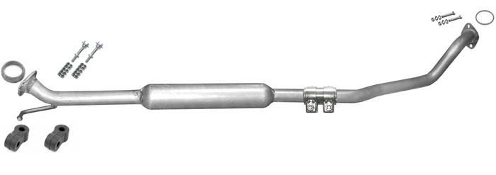 Mittelschalldämpfer SUZUKI SWIFT III 1.3 1.5 16V 1.3 DDI Auspuff Mitteltopf DMR