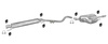 Auspuff OPEL ASTRA G 1.6 Stufenheck 09.2003-2004 Auspuffanlage