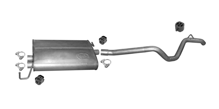 Auspuff für MERCEDES ML320 W163 - 3.2 Auspuffanlage