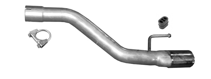 Endrohr für  OPEL ASTRA J 1.4 LPG  1.4 TURBO  120 140 PS Auspuff
