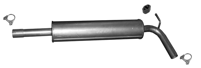 Mittelschalldämpfer für Audi A3 Sportback & VW GOLF VII & Skoda KAROQ Auspuff