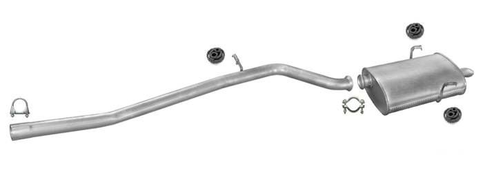 Auspuff PEUGEOT 406 1.9 D 75PS Stufenheck 1995-1998 Auspuffanlage