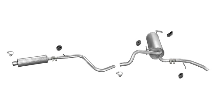 Auspuff FIAT SIENA 1.2 8V 75PS 1997-2002 Auspuffanlage