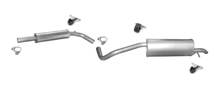 Auspuff SKODA FABIA 1.4 16V Kombi 12.2009-11.2014 Auspuffanlage