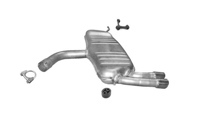 Endschalldämpfer für VW GOLF V (1K1) 2.0 GTi 200 / 230PS Auspuff