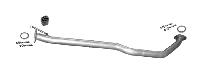 Mittelrohr für FIAT SEDICI 1.9 MJT / SUZUKI SX4 GY 1.6 1.9 DDiS Ab 2006 Auspuff