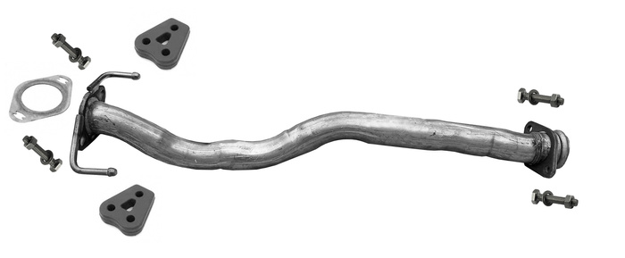 Rohr Mitte für Mitsubishi L200 2.5 TD 4x4 Pick-Up mit KAT 2001-2006 Auspuff