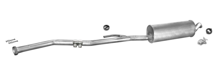 Auspuff BMW 5 (E34) 525td 525tds für mit CAT 09.1992-1996 Auspuffanlage