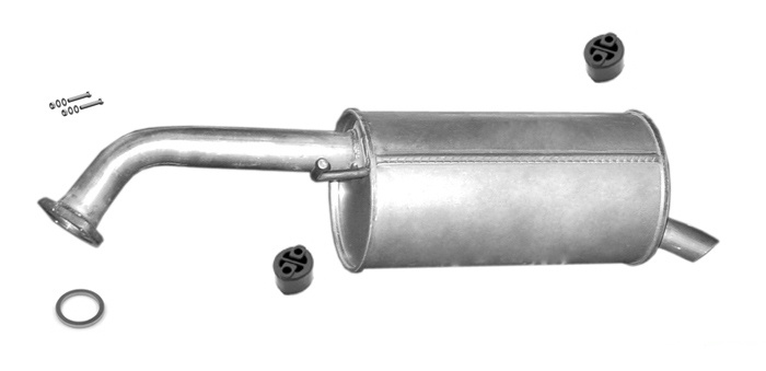 Endschalldämpfer MAZDA PREMACY (CP) 1.8/1.9 2.0 1999-2005 Auspuff Endtopf