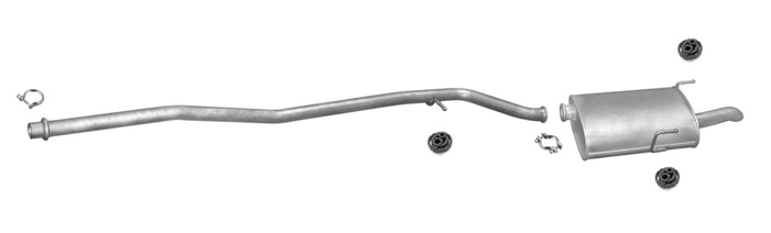 Auspuff PEUGEOT 406 2.0 2.2 HDI Kombi für mit DPF 2000-2004 Auspuffanlage