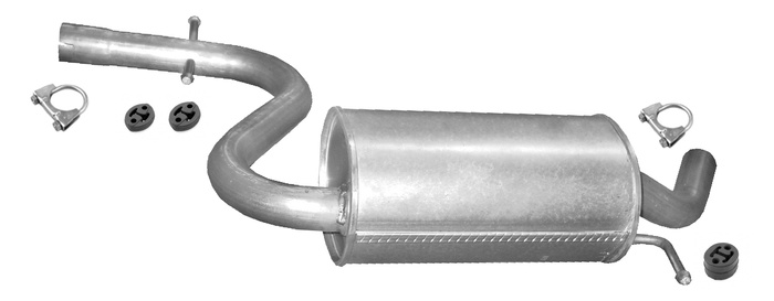 Mittelschalldämpfer für AUDI A3 1.6 FSI  115 PS VW GOLF V 1.6 FSI 115PS Auspuff