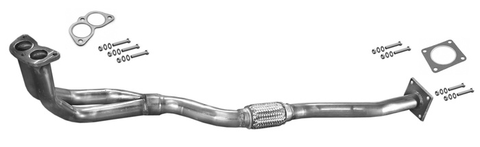 Krümmerrohr für Daewoo Nexia 1.5 16V Schrägheck 1995-1999 Auspuff
