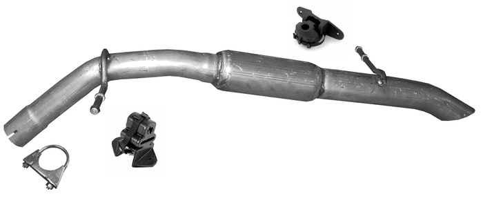 Endschalldämpfer für CITROEN C3 PICASSO AIRCROSS II & OPEL CROSSLAND X & PEUGEOT