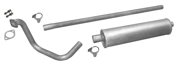 Auspuff für MULTICAR M24 M25 IFA 1974-1992 Auspuffanlage