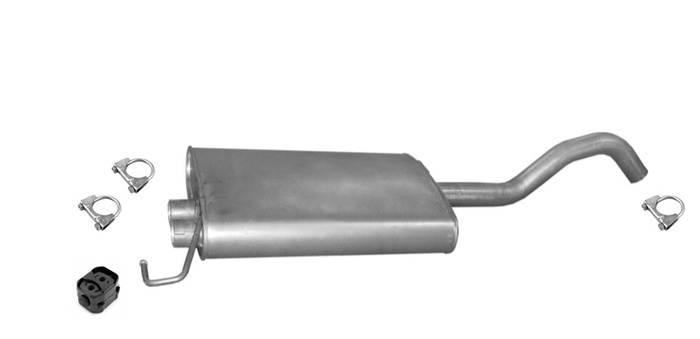 Mittelschalldämpfer für MERCEDES ML400 W163 4.0 CDi Auspuffanlage