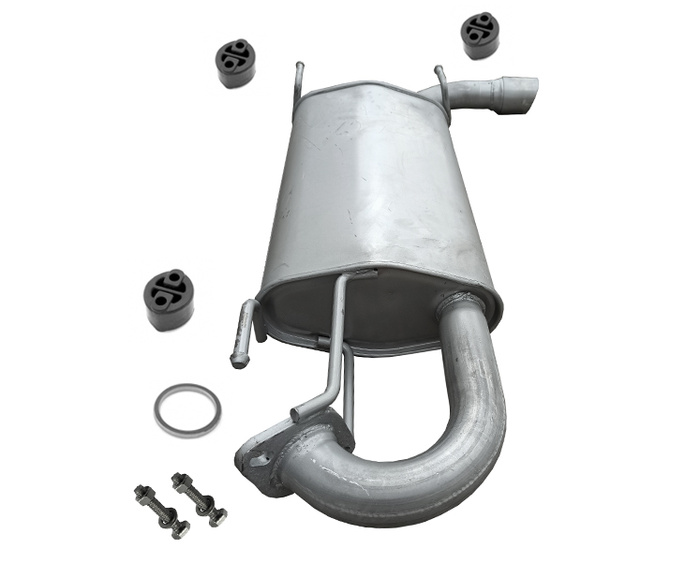 Endschalldämpfer MAZDA MX5 MX-5 II 1.6 1.8 Auspuff Endtopf