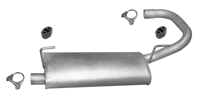 Endschalldämpfer für MULTICAR M26 M26.4 2.8 106PS Endtopf