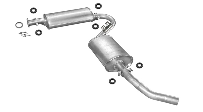 Auspuff FIAT DUCATO II 1.9 2.5 TD TDI 2.8 D JTD Auspuffanlage