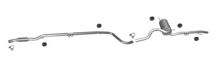 Auspuff FIAT LINEA 1.3 D 16V Multijet Auspuffanlage