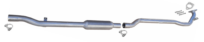 Mittelschalldämpfer für MITSUBISHI OUTLANDER III 2.0 150 PS 2WD / 4WD Auspuff