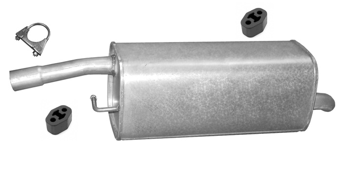 Endschalldämpfer für Ford Fiesta 1.25i 1.4 1.3 12.2005-2008 Auspuff Endtopf