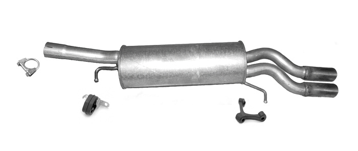 Endschalldämpfer für AUDI A6 (C5) 1.8 T 2.7 T 2.5 TDI 2.4 2.8 ab 05.2001 Auspuff