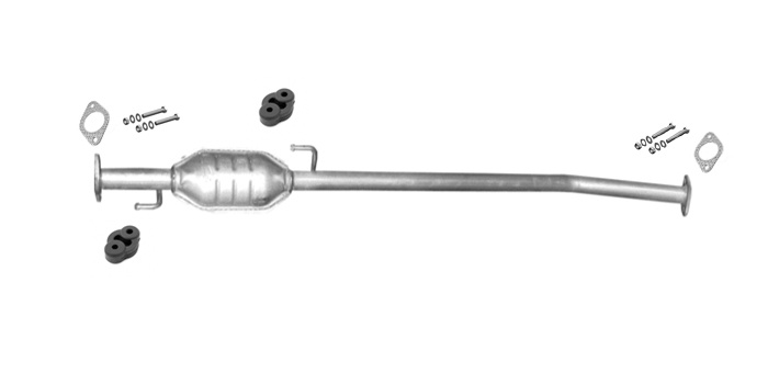 Mittelschalldämpfer für HYUNDAI TUCSON KIA SPORTAGE 2.0 CVVT Auspuff Mitteltopf