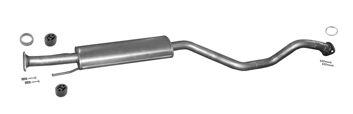 Mittelschalldämpfer für NISSAN JUKE (F15) 1.6 DIG-T 190PS 200PS 2WD Auspuff