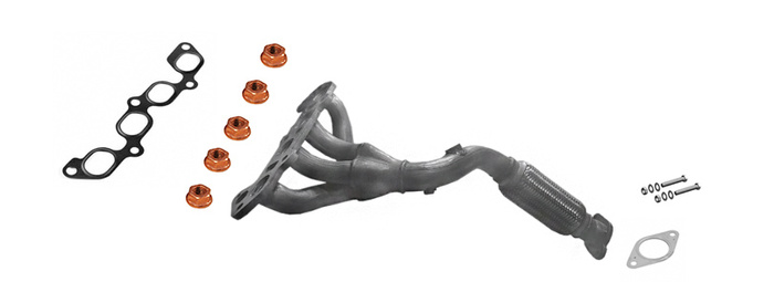 Auspuff Krümmer für Ford Focus 1.4 1.6 16V bis 2004 Auspuffanlage