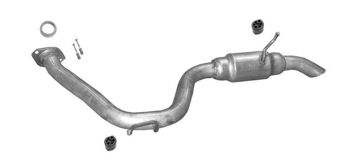 Endschalldämpfer für TOYOTA RAV 4 III 2.0 16V 148, 152, 158PS  2WD 4WD Auspuff