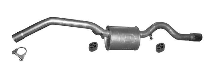 Endschalldämpfer für MERCEDES W169 A170 A180 A200 1.7 2.0 2004-2012 Auspuff