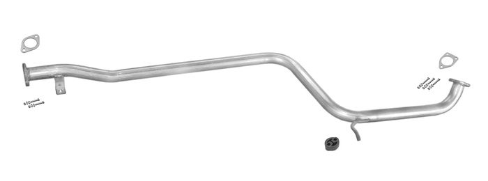 Mittelrohr für MITSUBISHI LANCER IV 1.3 1.5 1988-1992 Auspuff