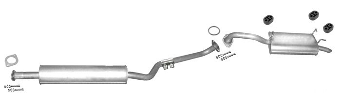 Auspuff NISSAN PRIMERA (WP12) 1.6 1.8 Kombi 2002-2007 Auspuffanlage