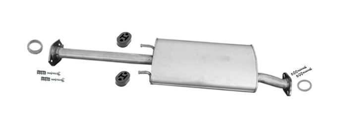 Mittelschalldämpfer für SUZUKI GRAND VITARA XL (XL-7) 2.0 HDi 4x4 Auspuff