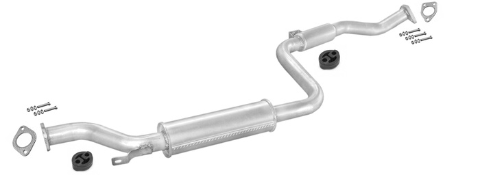 Mittelschalldämpfer für Mitsubishi Carisma & Volvo S40 V40 1.6 1.8 1.9 TD