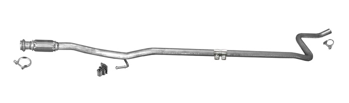 Rohr für PEUGEOT 207 1.4 HDi 68PS 70PS Fließheck Kasten 2006-2008 Auspuff