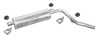 Endschalldämpfer  für  MERCEDES-BENZ T1 207 D 208 210  307 D  2.3 2.4 Auspuff