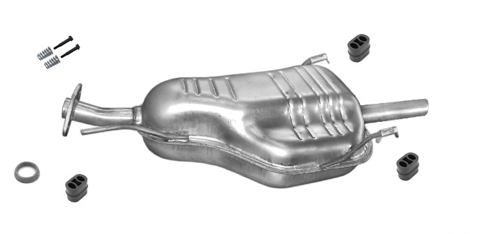 Endschalldämpfer OPEL ZAFIRA A 1.6 1.8 2.2 16V 1999-2003 Auspuff Endtopf
