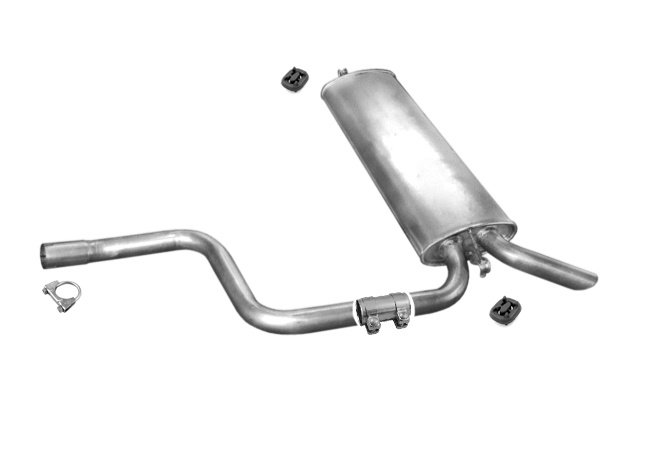 Endschalldämpfer MERCEDES S124 200 250 D 200 200TE 230TE 85-93 Auspuff