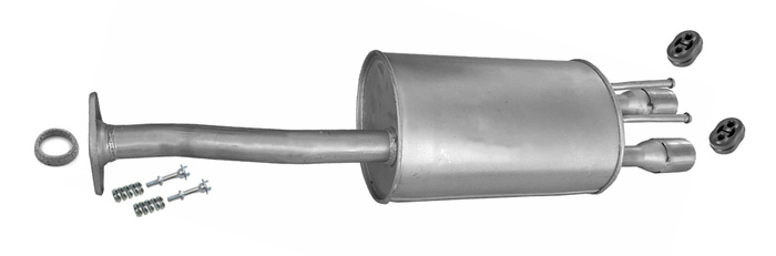 Endschalldämpfer für HONDA CIVIC VIII 1.8 i 140 PS Stufenheck Ab 2006 Auspuff