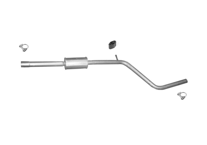 Mittelschalldämpfer für DACIA / RENAULT SANDERO 1.4 1.6 8V Auch LPG Auspuff
