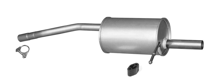Endschalldämpfer für Dacia SANDERO 1.5 dCi ab 2008  Auspuff Endtopf